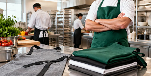 How to wash aprons for restaurants and commercial use