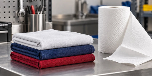 Shop Towel or Paper Towel: Which Is Best for Your Business?