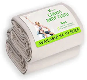 Canvas drop cloth