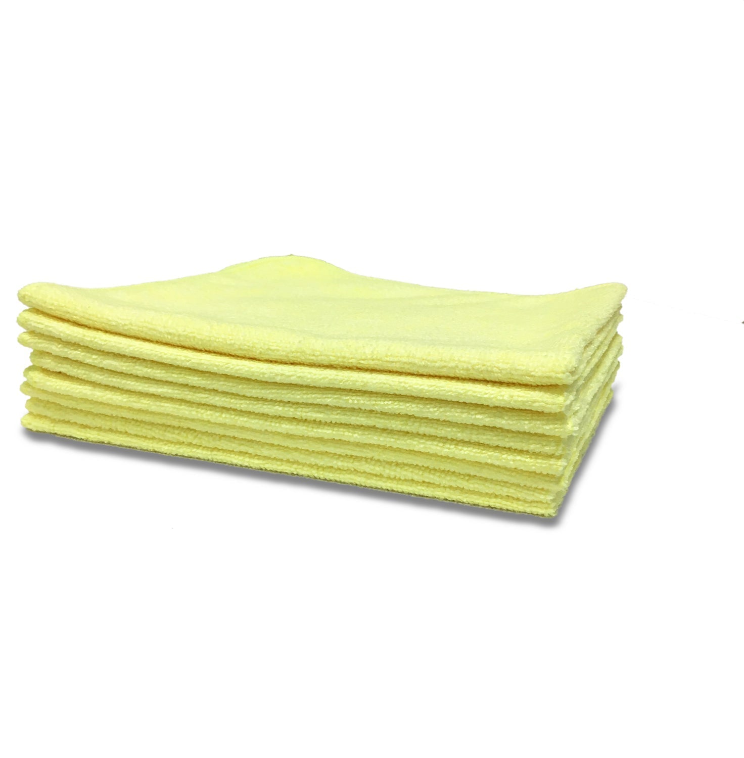 Yellow Microfiber Towel 12x12