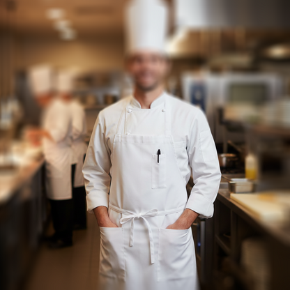 Spun Apron with 3 Pockets