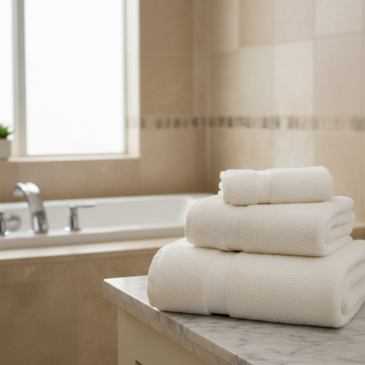 Luxury Hotel Bath Towel Gold