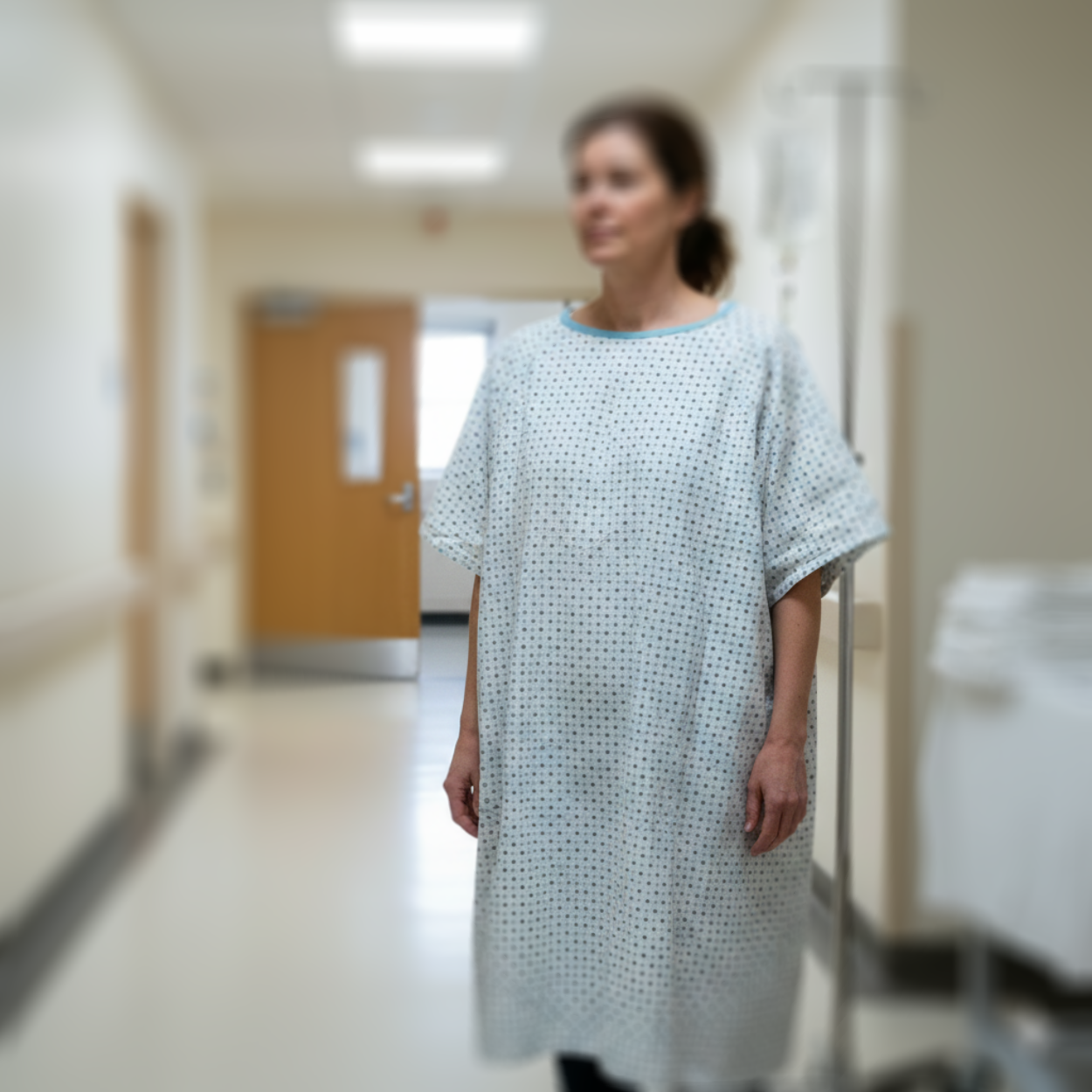 Patient Gowns Bulk - Overlap Back Hospital Gowns Wholesale – Reliable ...