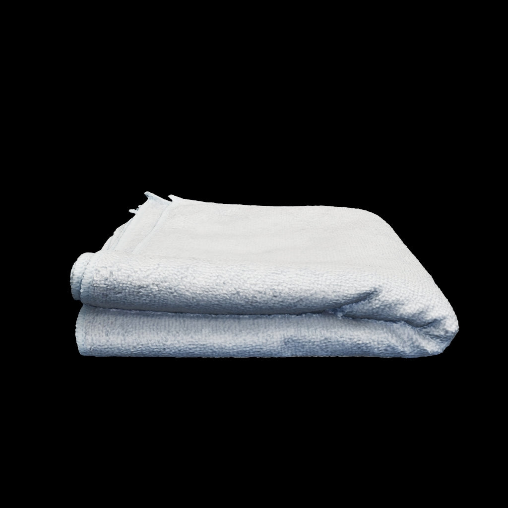 Blue Microfiber Towel 12x12